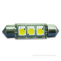 LED Festoon Bulb with 42mm Length, Used for Dome, Over-head and Glove Box Lights